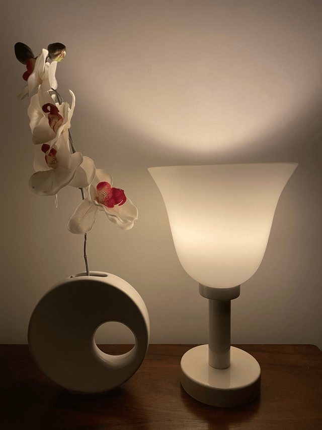 Space age lampje