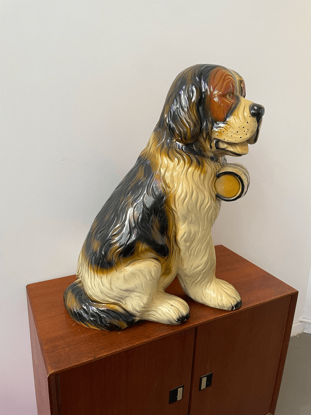 Sint Bernard Hond Vintage