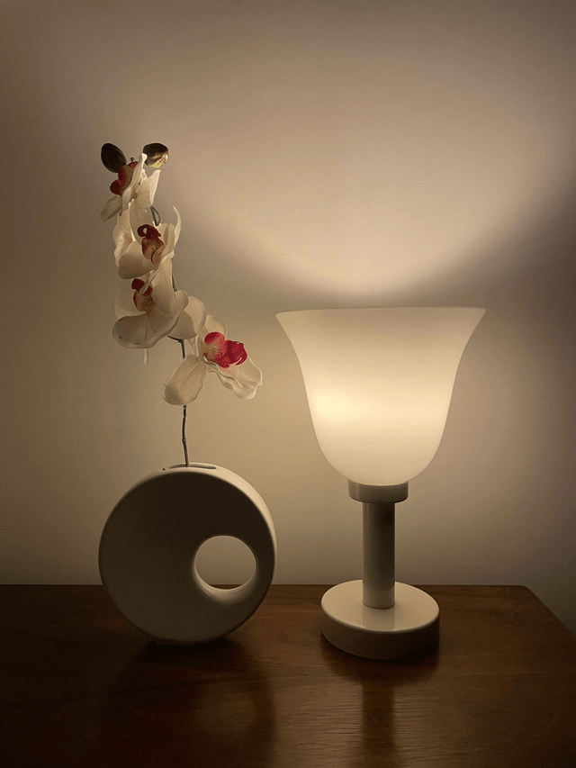 Space age lampje