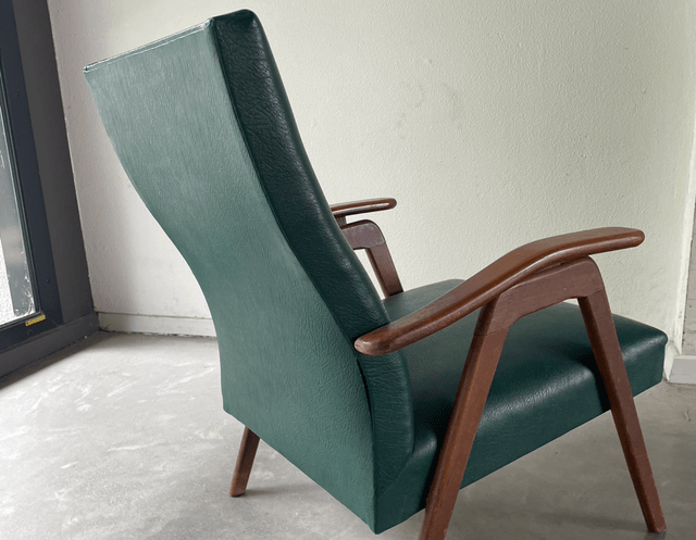 Groen stoeltje fifties