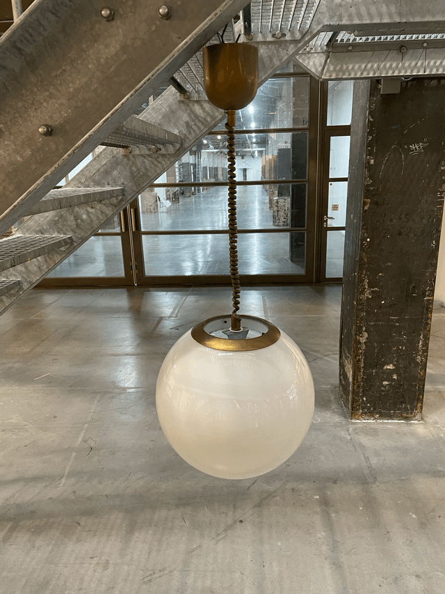 Murano swirl lamp