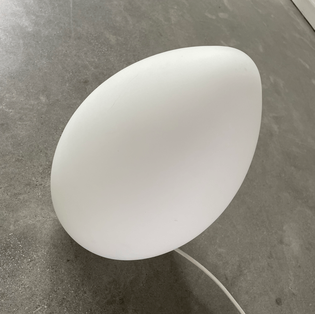 Egg lamp vintage space age