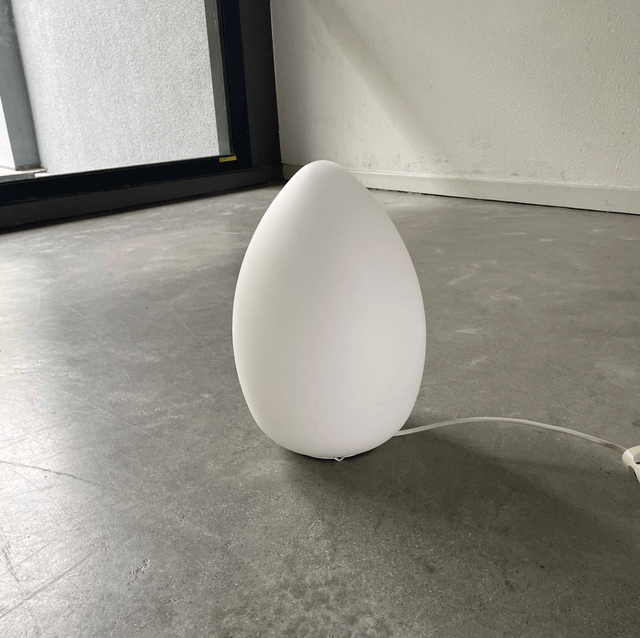 Egg lamp vintage space age