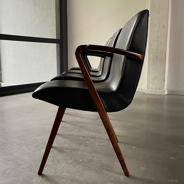 4 Poly-Z dining chais by A. A Patijn Zijlstra Joure