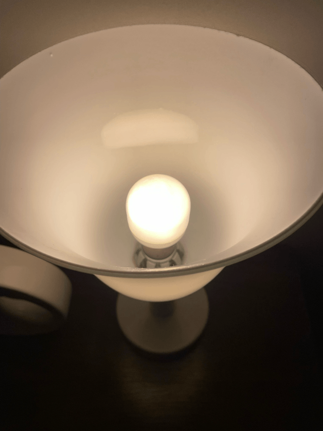 Space age lampje