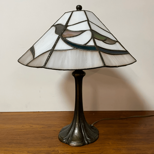 Honsel Tiffany lamp vintage glas