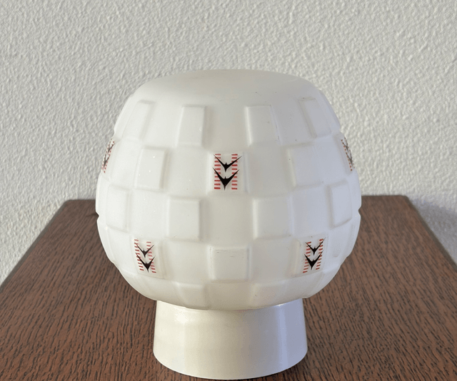 Vintage plafondlamp jaren 50