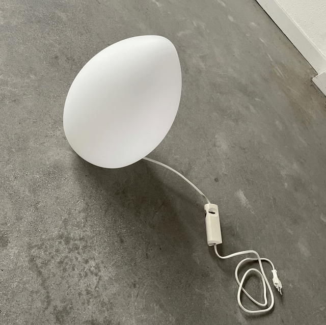 Egg lamp vintage space age
