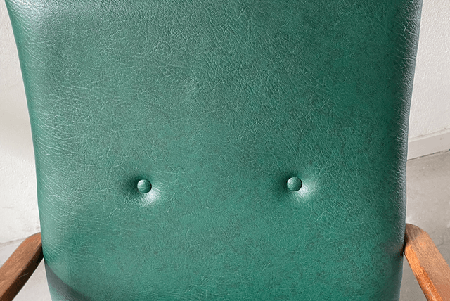 Groen stoeltje fifties