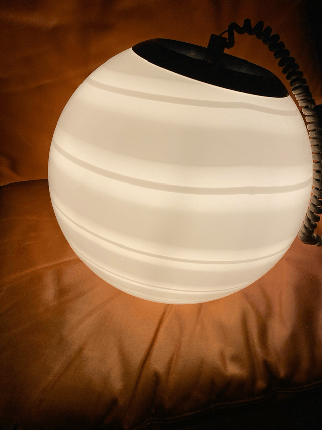 Murano swirl lamp