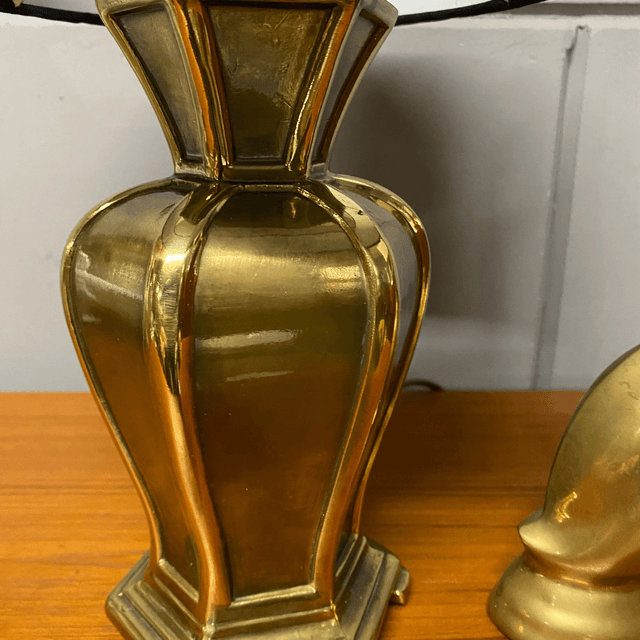 Messing Lampje