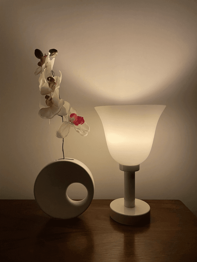 Space age lampje